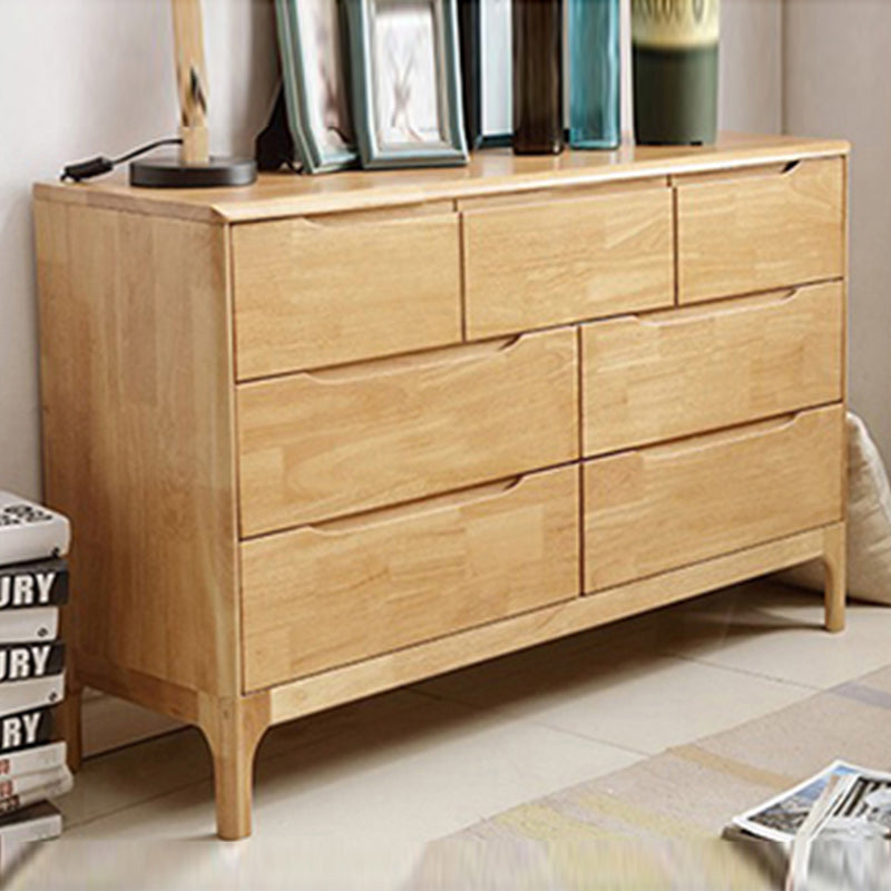 Modern Dresser Solid Wood Storage Chest Dresser with 9/7/6/5/4 Drawers