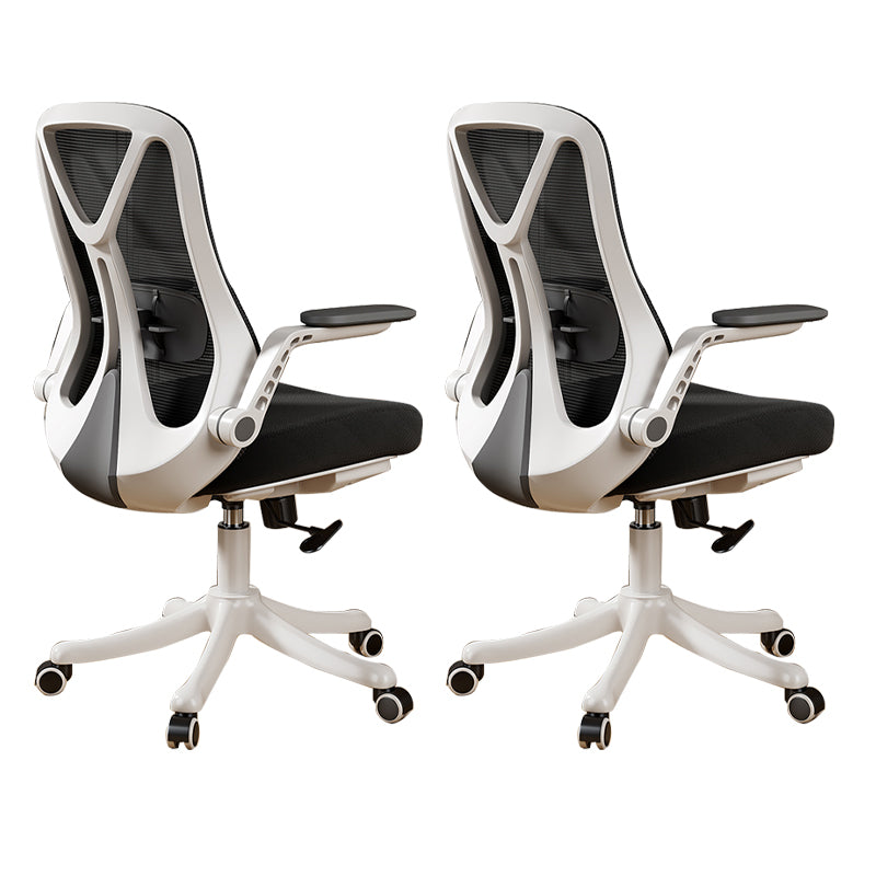 Removable Arms Office Chair Tilt Mechanism No Distressing Slide Chair with Wheels
