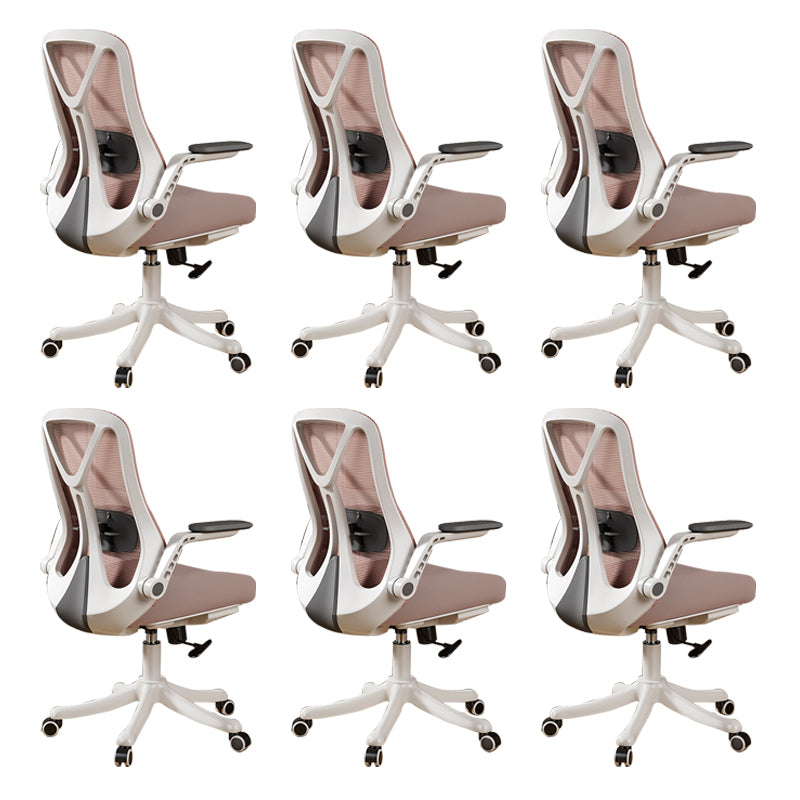 Removable Arms Office Chair Tilt Mechanism No Distressing Slide Chair with Wheels