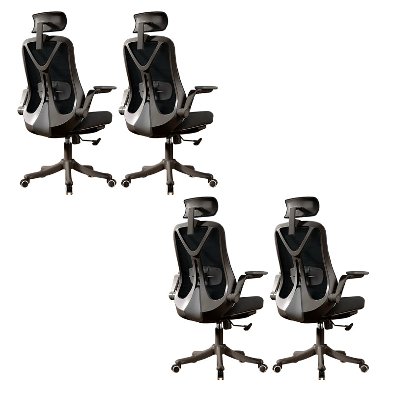 Removable Arms Office Chair Tilt Mechanism No Distressing Slide Chair with Wheels