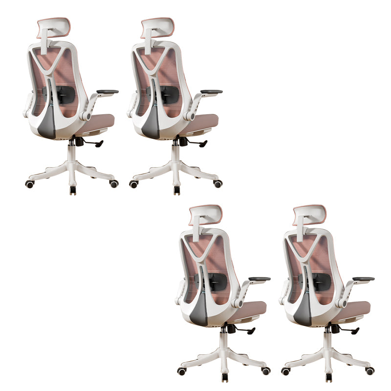 Removable Arms Office Chair Tilt Mechanism No Distressing Slide Chair with Wheels