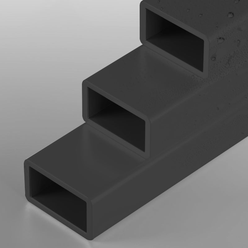 Modern Style Open Back Bookshelf Vertical Metal Bookcase with Shelves