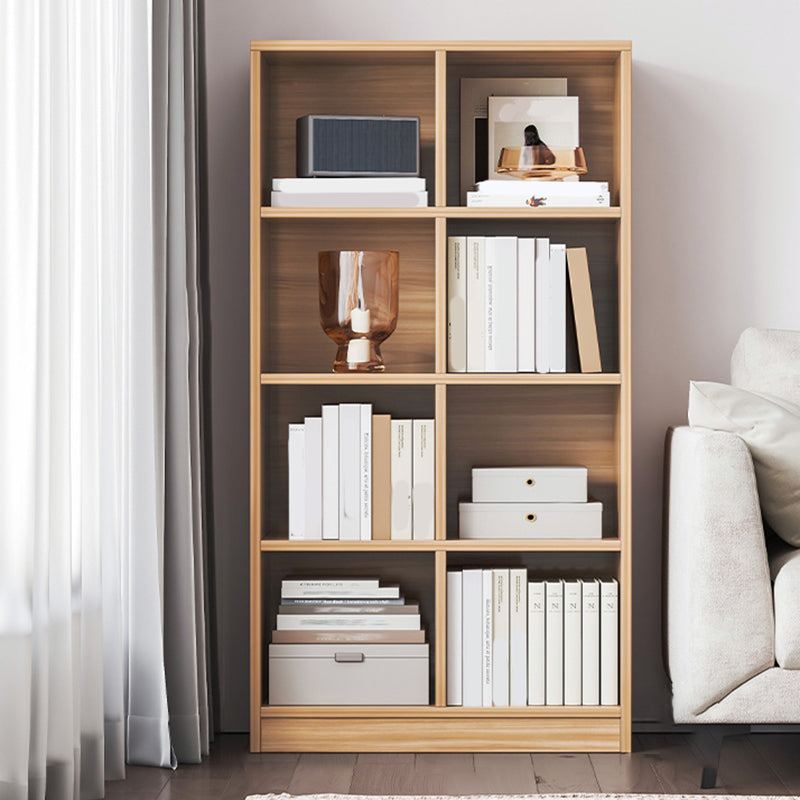 Urban Closed Back Shelf Bookcase Engineered Wood Book Shelf for Study Room