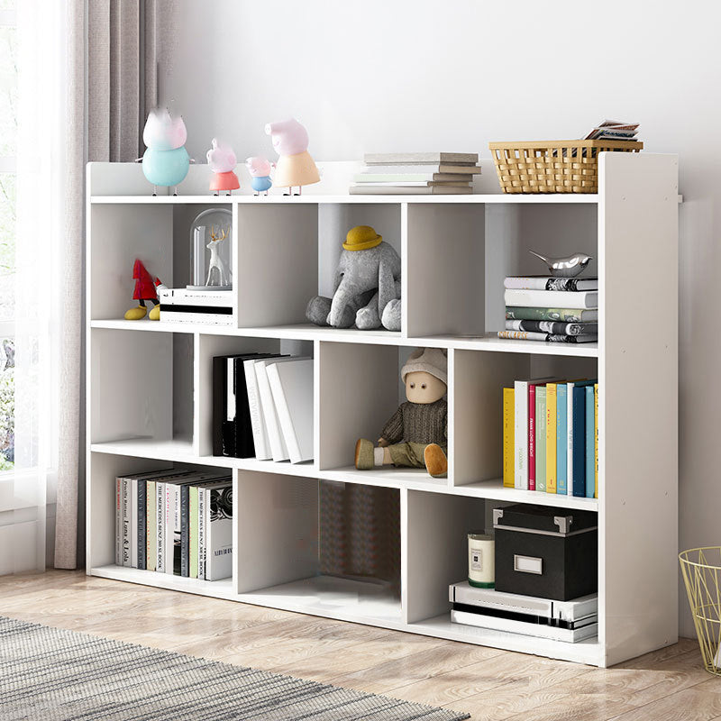 Urban Shelf Bookcase Engineered Wood Open Book Shelf for Study Room