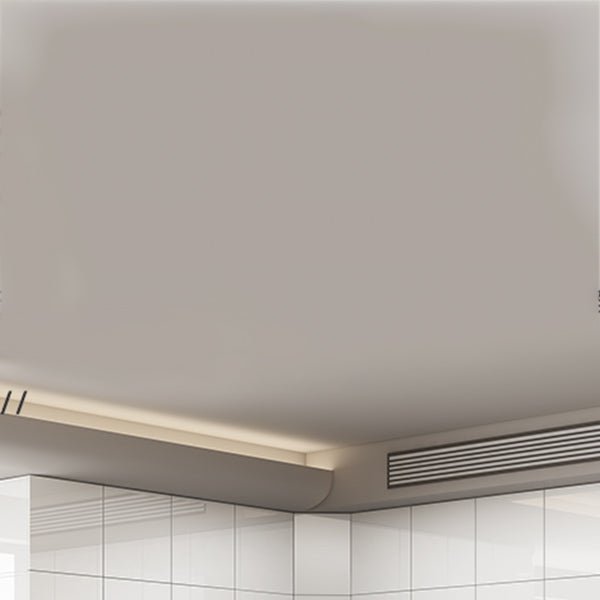 Engineered Wood Wardrobe Cabinet Modern Style White Armoire with Garment Rod