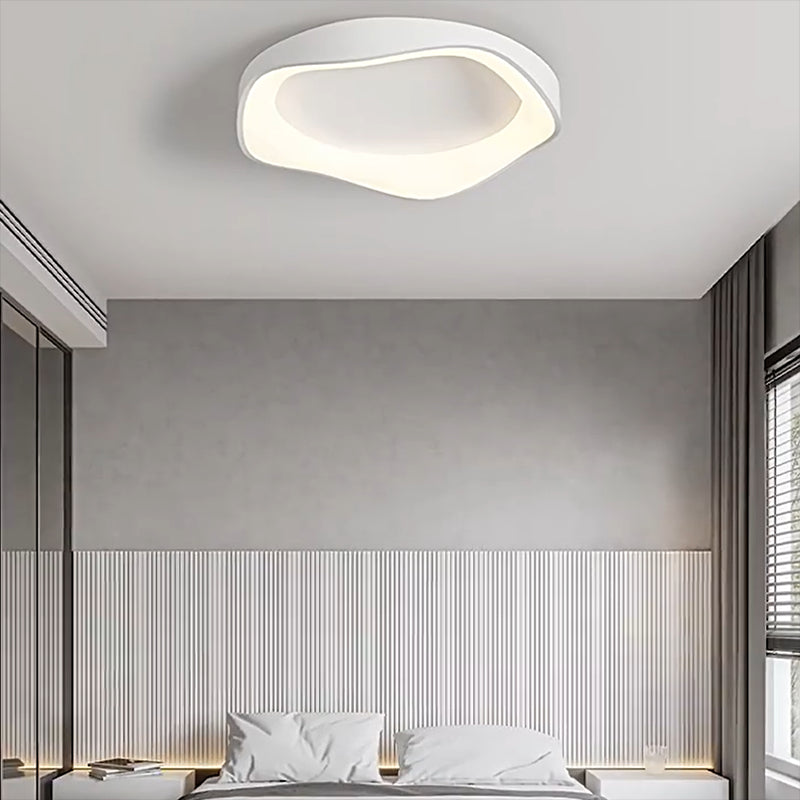 Metal Ceiling Light Fixture Nordic Style LED Flush Mount for Bedroom