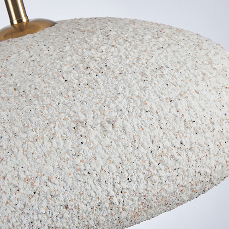 Resin Dome Shade Ceiling Semi Flush 1 - Light Industrial Semi Flush Mount