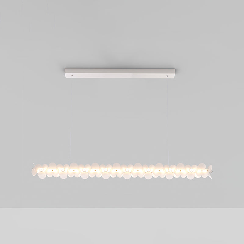 Modern Style Island Lamp LED Island Hanging Light with Crystal for Bedroom