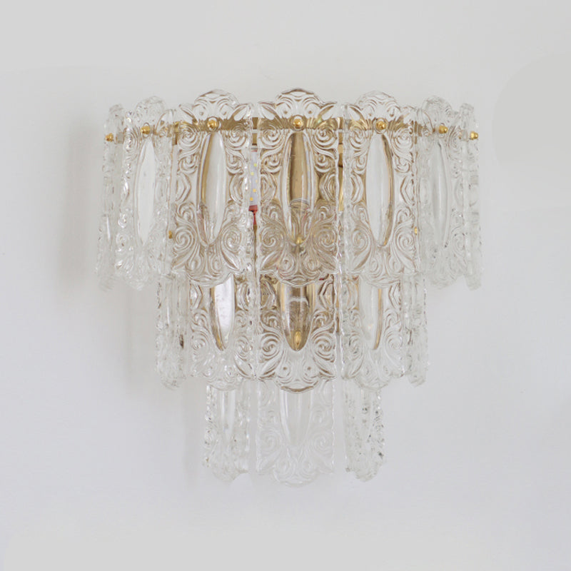 Nordic Wall Light Sconce Creative Glass Wall Light Fixture for Bedroom