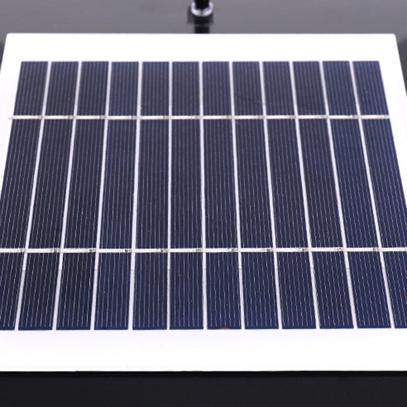 Simple Style LED Solar Lighting Fixture with Acrylic Shade for Garden