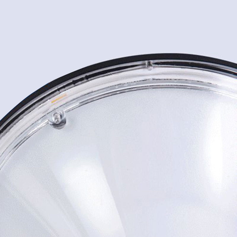 Contemporary Geometry Shape Solar Energy Pillar Lamp with Plastic Shade for Outdoor