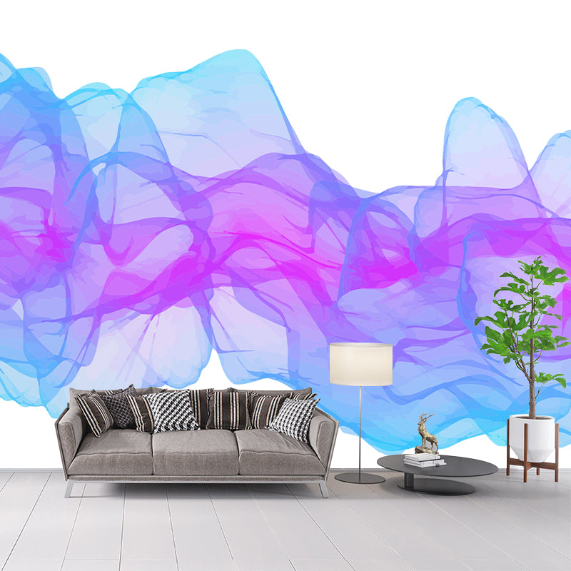 Illustration Wall Mural Wallpaper Abstract Style Bedroom Wall Mural
