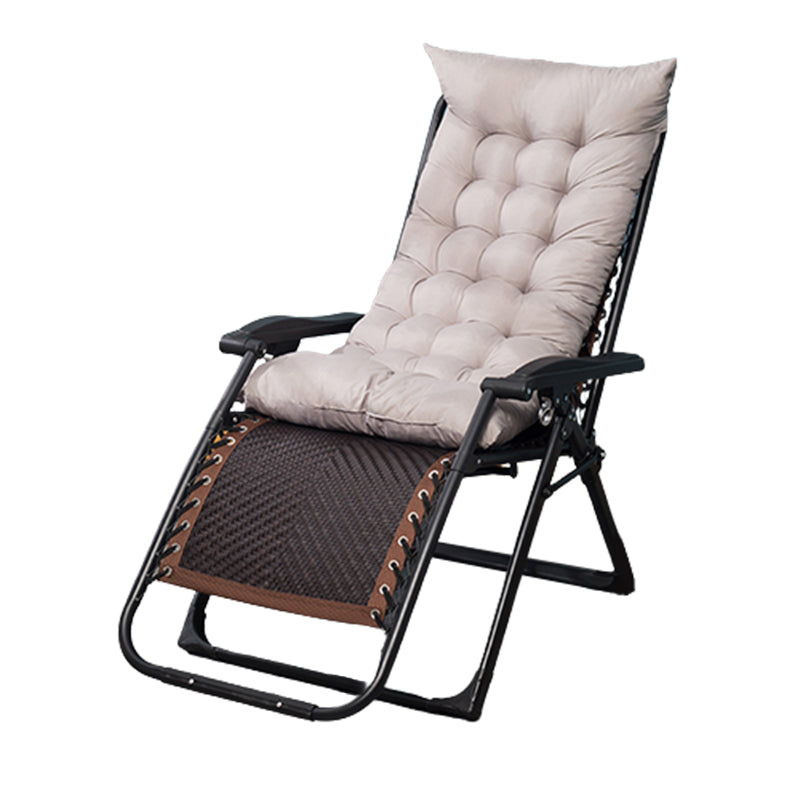 Metal Single Ergonimic Recliner Contemporary Standard (No Motion) with Arm
