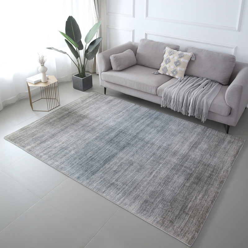 Simple Abstract Rug Imitation Cashmere Area Carpet Non-slip Rug for Living Room and Bedroom