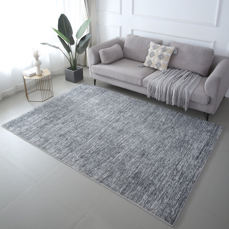 Simple Abstract Rug Imitation Cashmere Area Carpet Non-slip Rug for Living Room and Bedroom