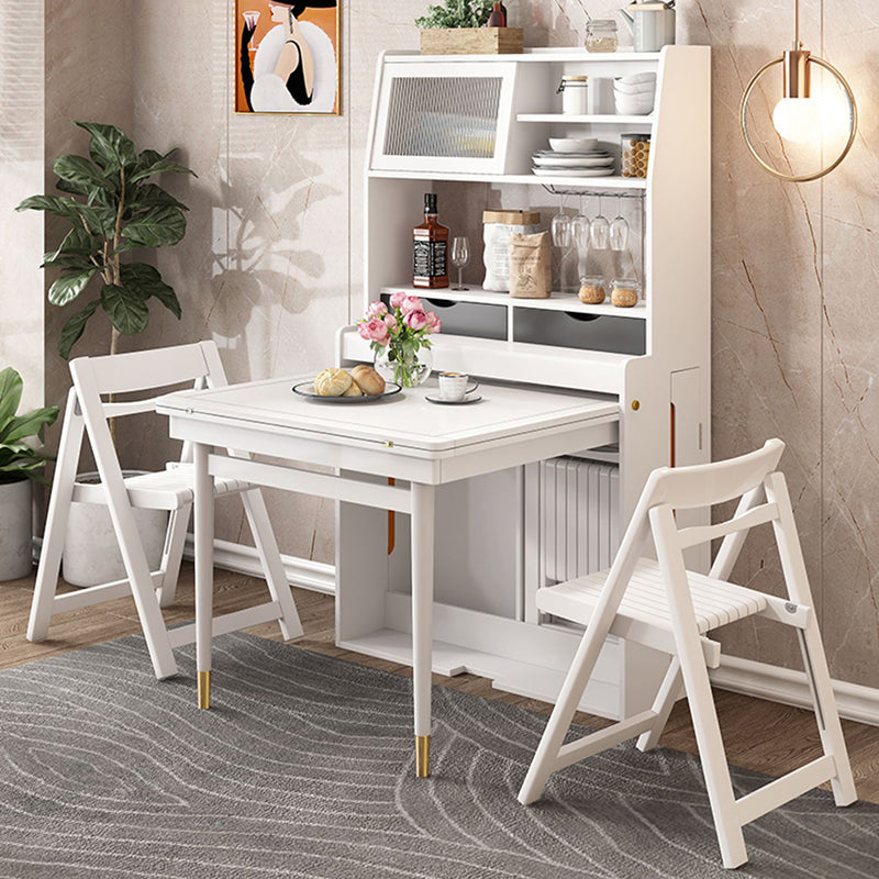 1/3/5 Pieces Modern Wooden Multi Purpose Dining Set for Home