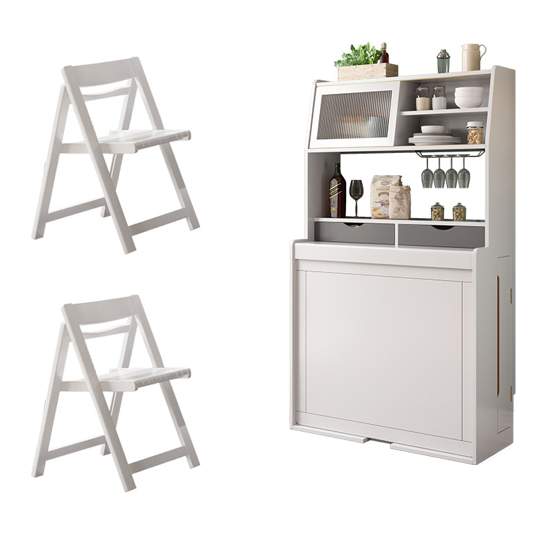 1/3/5 Pieces Modern Wooden Multi Purpose Dining Set for Home