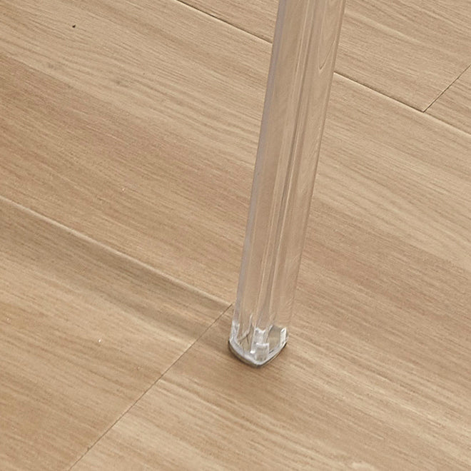 Dining Room Modern Plastic Armless Parsons Dining Side Chair