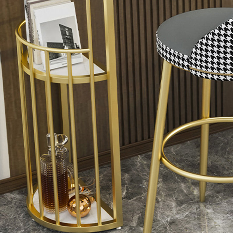 Contemporary 1/2/3 Pieces Specialty Stone Bar Table Set for Living Room