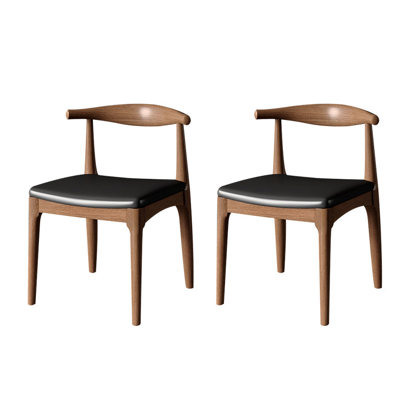 1/2/5 Pcs Round Shape Solid Wood Dinette Table with Ladder Chair
