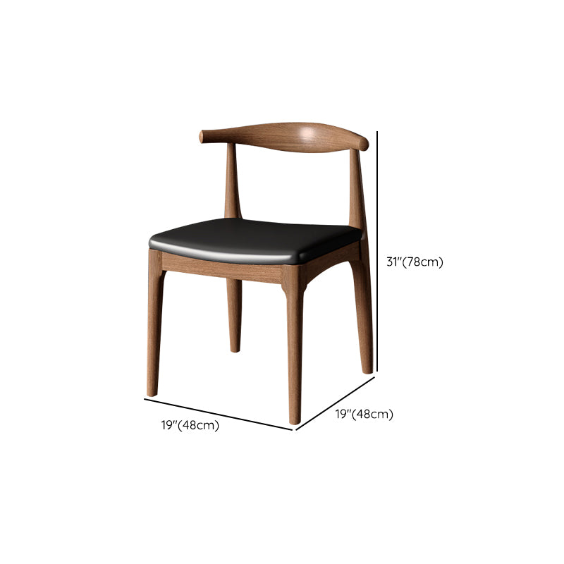 1/2/5 Pcs Round Shape Solid Wood Dinette Table with Ladder Chair