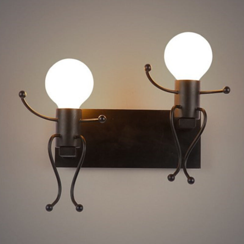Postmodern Creative Metallic Wall Light Fixture for Sitting Room