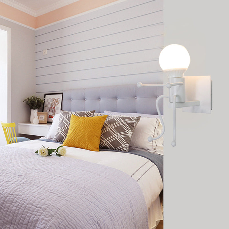 Postmodern Creative Metallic Wall Light Fixture for Sitting Room