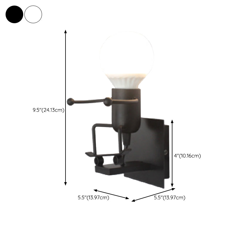 Postmodern Creative Metallic Wall Light Fixture for Sitting Room