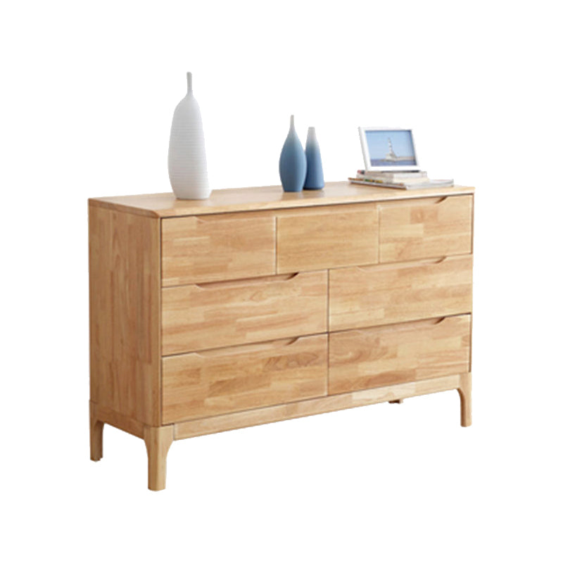 Modern Storage Chest Dresser Solid Wood Dresser with 7/6/5/4 Drawers