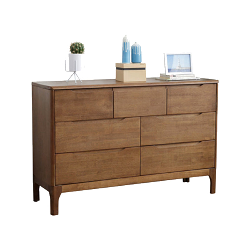 Modern Storage Chest Dresser Solid Wood Dresser with 7/6/5/4 Drawers