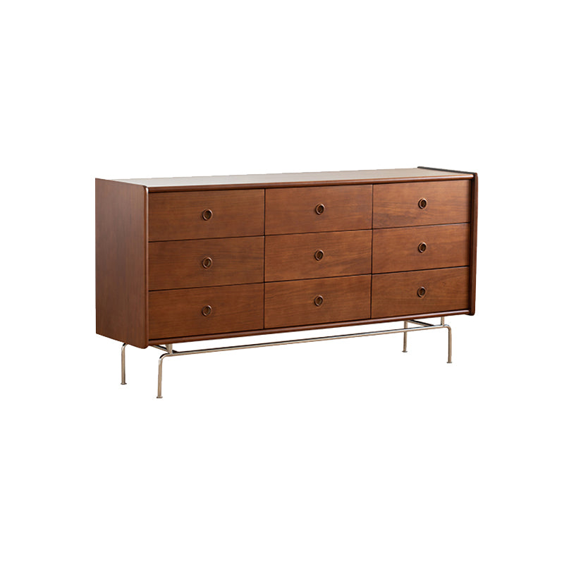 Modern Dresser Solid Wood Storage Chest Dresser with 9/6/5 Drawers