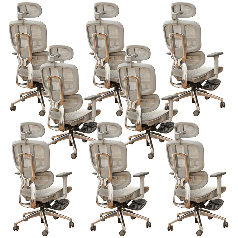 Modern Removable Arms Office Chair Tilt Mechanism No Distressing Desk Chair with Wheels