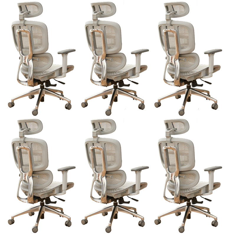 Modern Removable Arms Office Chair Tilt Mechanism No Distressing Desk Chair with Wheels