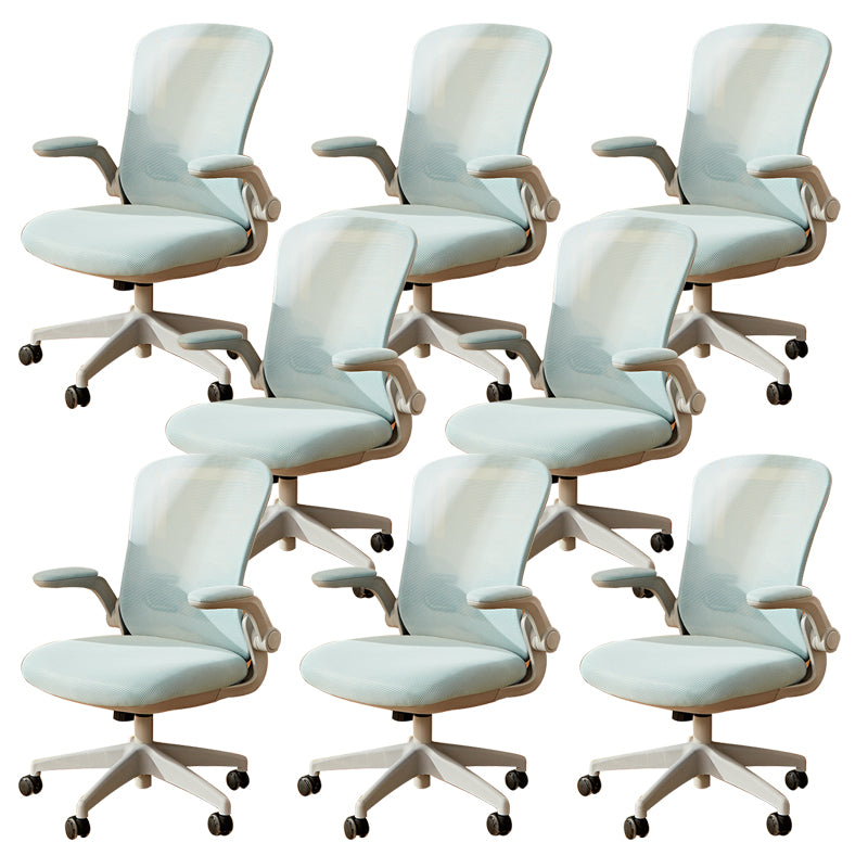 Removable Arms Modern Office Chair Tilt Mechanism No Distressing Ergonomic Slide Chair