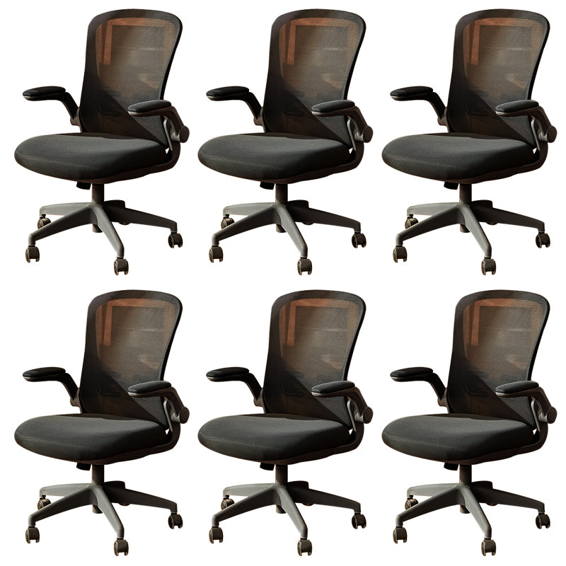 Removable Arms Modern Office Chair Tilt Mechanism No Distressing Ergonomic Slide Chair