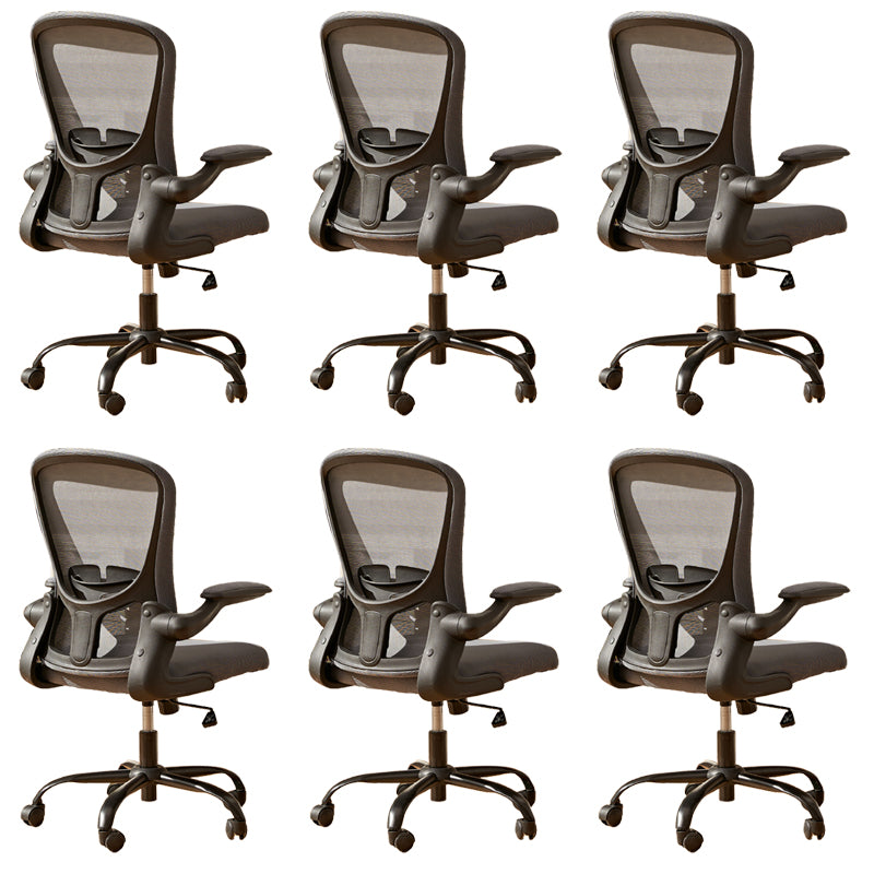 Removable Arms Modern Office Chair Tilt Mechanism No Distressing Ergonomic Slide Chair