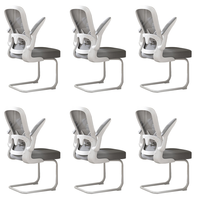 Removable Arms Desk Chair Tilt Mechanism No Distressing Ergonomic Chair without Wheels