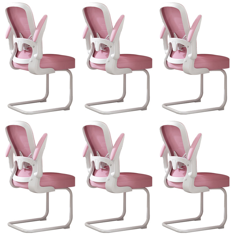 Removable Arms Desk Chair Tilt Mechanism No Distressing Ergonomic Chair without Wheels