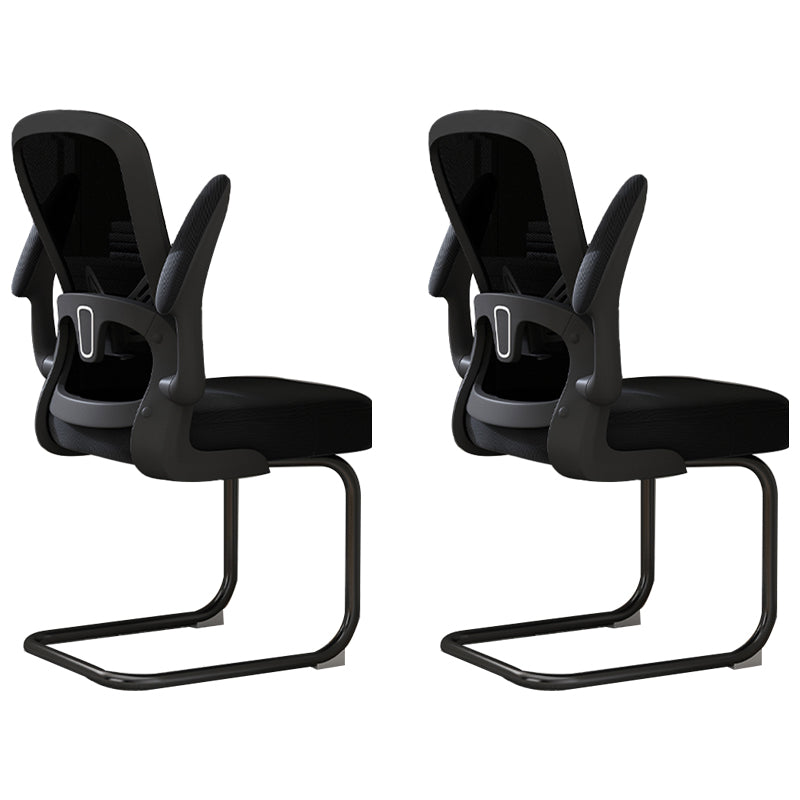 Removable Arms Desk Chair Tilt Mechanism No Distressing Ergonomic Chair without Wheels