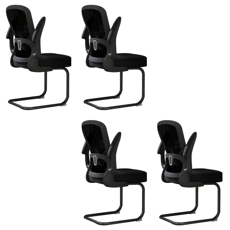 Removable Arms Desk Chair Tilt Mechanism No Distressing Ergonomic Chair without Wheels