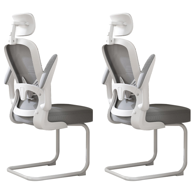 Removable Arms Desk Chair Tilt Mechanism No Distressing Ergonomic Chair without Wheels