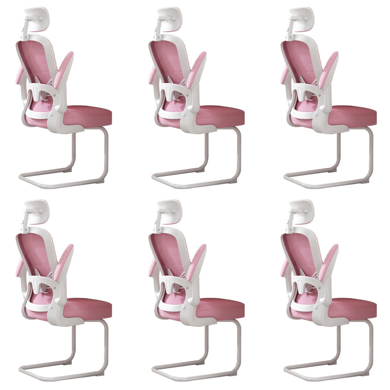 Removable Arms Desk Chair Tilt Mechanism No Distressing Ergonomic Chair without Wheels