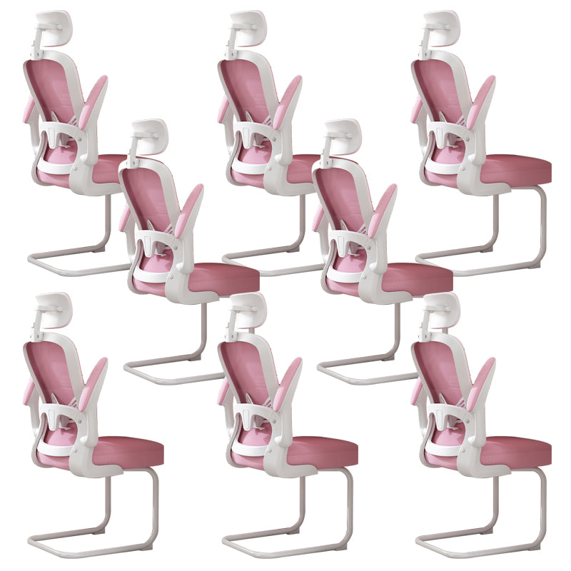 Removable Arms Desk Chair Tilt Mechanism No Distressing Ergonomic Chair without Wheels