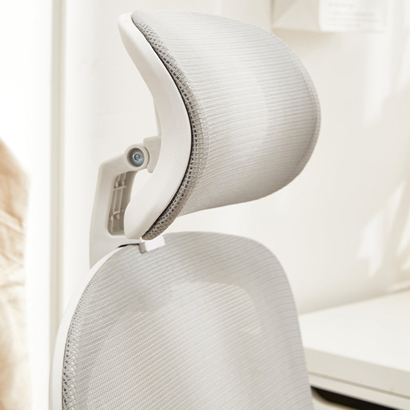 Contemporary Height-adjustable Office Chair Mesh-back Desk Chair for Office