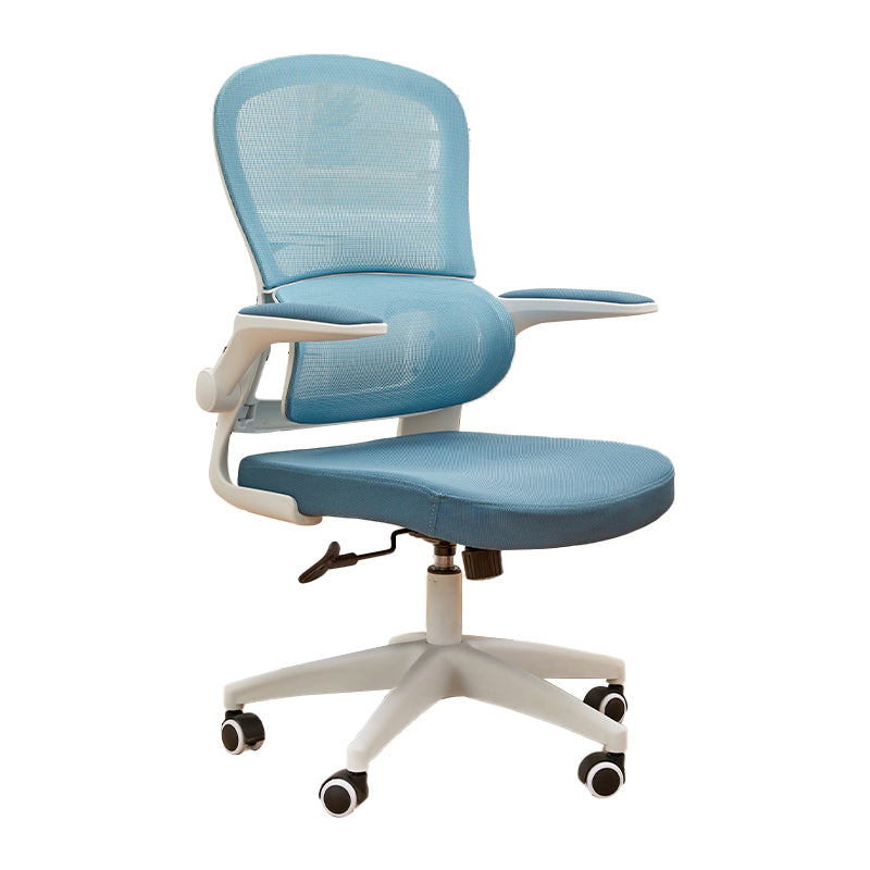 Contemporary Height-adjustable Office Chair Mesh-back Desk Chair for Office
