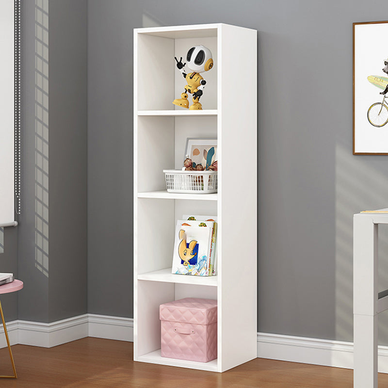 Engineered Wood Bookcase Standard Closed Back Scandinavian Bookshelf