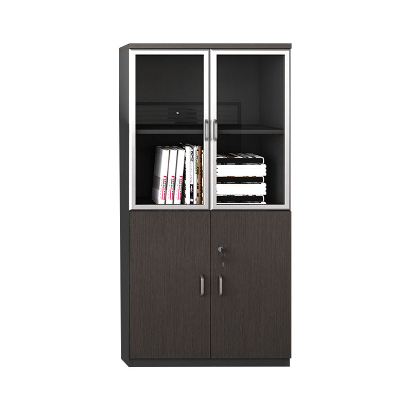 Modern Style Filing Cabinet Wood Vertical Filing Cabinet with Locking Storage