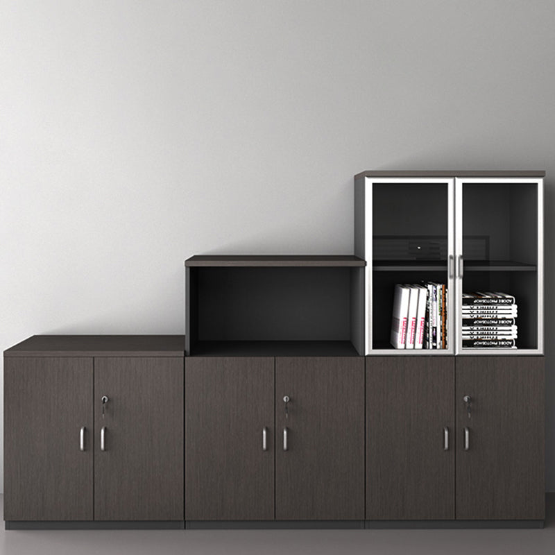 Modern Style Filing Cabinet Wood Vertical Filing Cabinet with Locking Storage