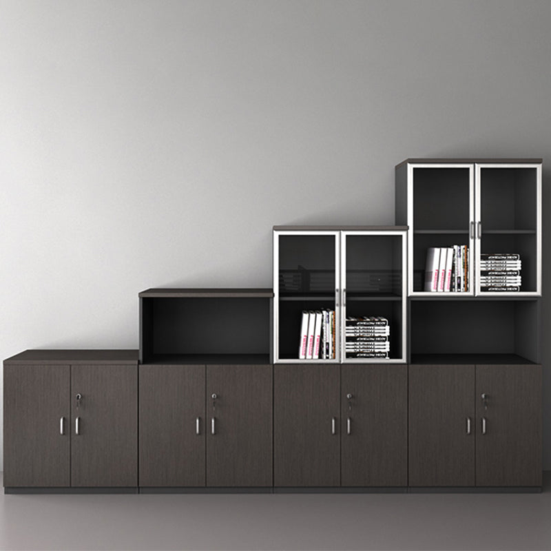 Modern Style Filing Cabinet Wood Vertical Filing Cabinet with Locking Storage