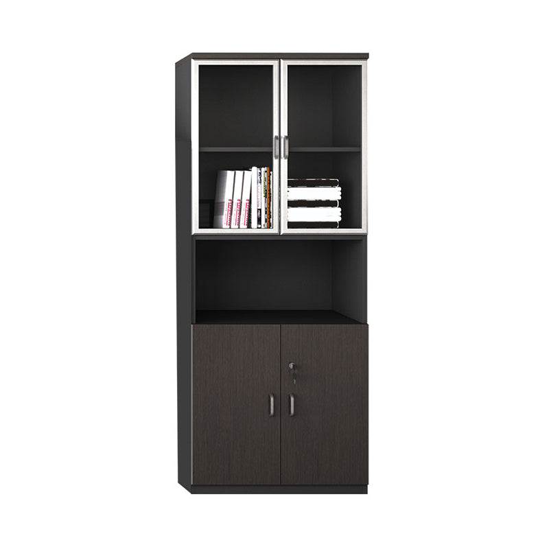 Modern Style Filing Cabinet Wood Vertical Filing Cabinet with Locking Storage